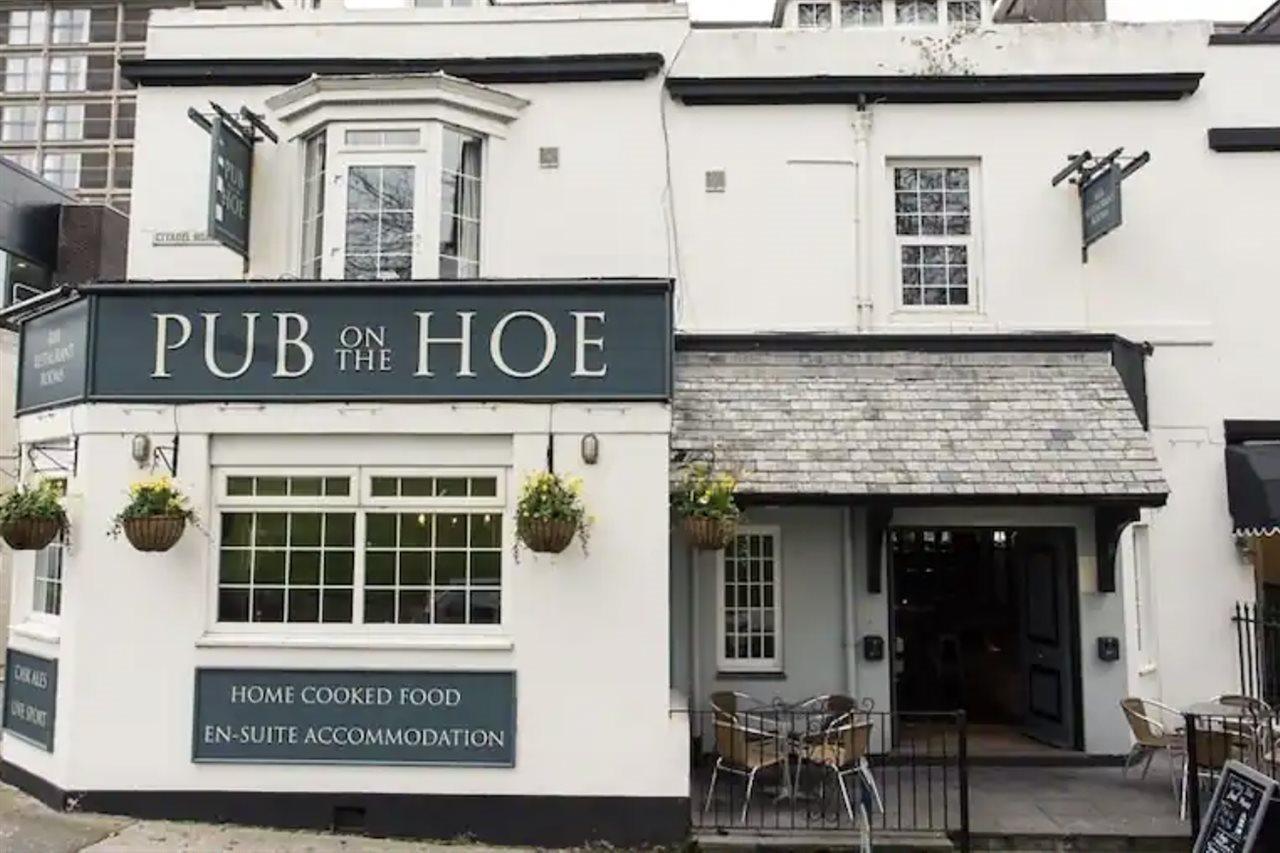 Pub On The Hoe Plymouth Bagian luar foto
